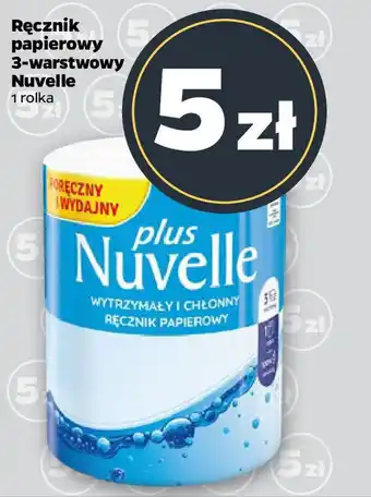 Netto Ręcznik papierowy 3-warstwowy Nuvelle oferta