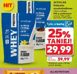 Kaufland Odżywka wysokobiałkowa Activlab oferta