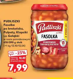 Kaufland Pudliszki Fasolka po bretońsku oferta