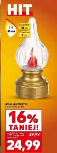 Kaufland Znicz led kadyks Subito oferta