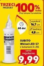 Kaufland Wkład led 60 dni biały Subito oferta