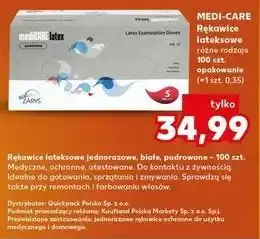 Kaufland Rękawice lateksowe Zarys Medicare oferta