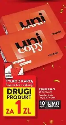 Intermarche Papier do ksero Uni Copy oferta