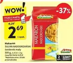 Intermarche Makaron nadodrzański swiderek mały Sulma oferta