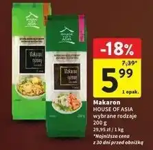 Intermarche Makaron ryżowy 5 mm House Of Asia oferta