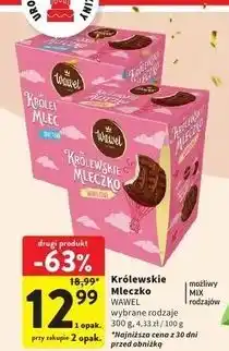 Intermarche Królewskie mleczko śmietankowe Wawel Mleczko oferta