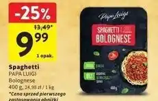 Intermarche Spaghetti bolognese Papa Luigi oferta