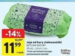 Intermarche Jaja od kury zielononóżki Kotlina Natury oferta