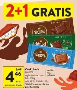 Intermarche Czekolada Wawel Miętowy oferta