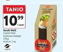 Intermarche Sushi roll pieczony łosoś Lucky Fish oferta