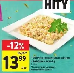 Intermarche Sałatka z szynką Dega oferta