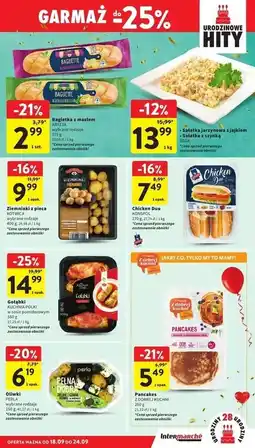 Intermarche Oliwk zielone i czarne z kostkami sera w marynacie ziołowej Perla oferta