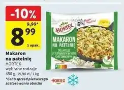 Intermarche Makaron na patelnię tagliatelle z sosem szpinakowym Hortex oferta