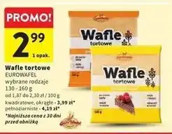 Intermarche Wafle tortowe pełnoziarniste Eurowafel oferta