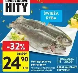 Intermarche Pstrąg tęczowy patroszony oferta