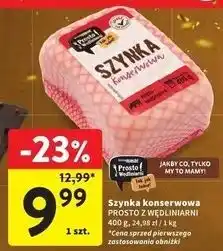 Intermarche Szynka konserwowa Prosto Z Wędliniarni oferta