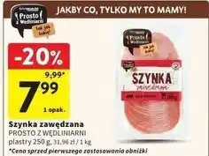 Intermarche Szynka zawędzana Intermarche Prosto Z Wędliniarni oferta