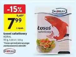 Intermarche Łosoś sałatkowy Koral (Graal) oferta