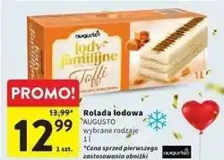Intermarche Rolada lodowa toffi Augusto oferta