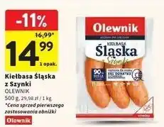 Intermarche Kiełbasa śląska z szynki Olewnik oferta