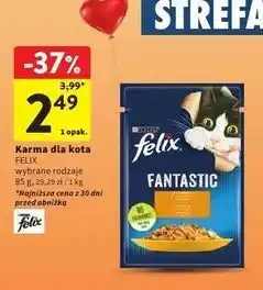 Intermarche Karma dla kota z kurczakiem w galaretce Purina Felix Fantastic oferta