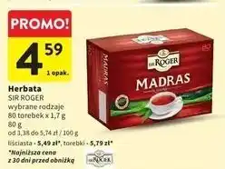 Intermarche Herbata madras Sir Roger oferta