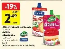 Intermarche Deser truskawka & ryż Lubella Di Riso oferta
