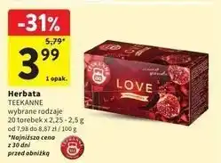 Intermarche Herbata pomegranate Teekanne Love oferta