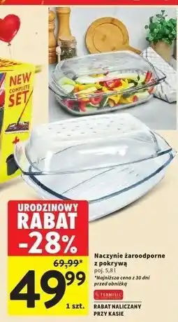 Intermarche Naczynie żaroodporne prostokątne termisil 5.8 l Termisil oferta