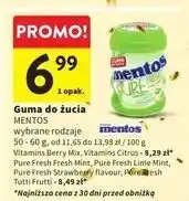 Intermarche Guma do żucia tutti frutti Mentos Pure Fresh oferta