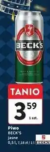 Intermarche Piwo Beck's Imported oferta