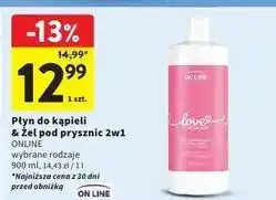 Intermarche Płyn do kąpieli love On Line oferta