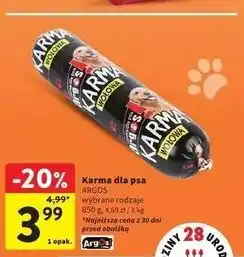 Intermarche Karma dla psa wołowa Argos! oferta