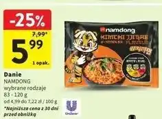 Intermarche Danie z makaronem kimchi Namdong oferta
