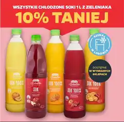 Netto Wszystkie chłodzone soki z zieleniaka oferta