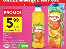 Intermarche Sok pomarańczowy Hortex oferta