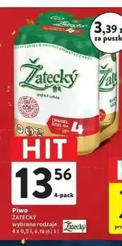 Intermarche Piwo Zatecky Svetly Lezak oferta