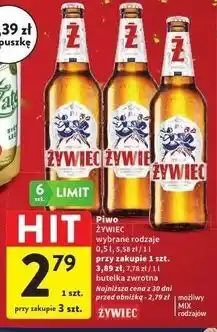 Intermarche Piwo Żywiec Jasne Pełne oferta