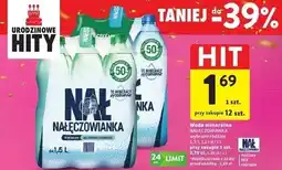 Intermarche Woda niegazowana Nałęczowianka oferta