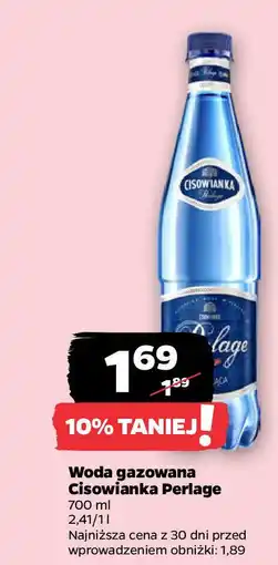Netto Woda gazowana Cisowianka Perlage oferta