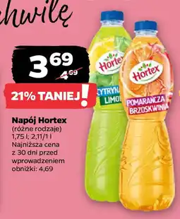 Netto Napój Hortex oferta