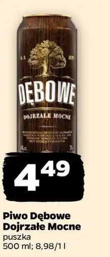 Netto Piwo Dębowe Dojrzałe Mocne oferta