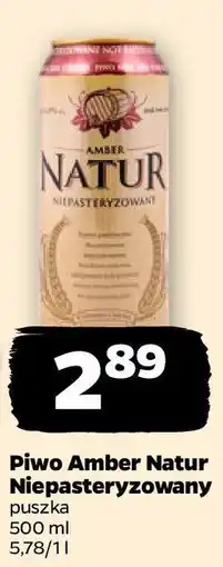 Netto Piwo Amber Natur Niepasteryzowany oferta