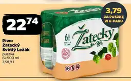 Netto Piwo Žatecký Světlý Ležák puszka oferta