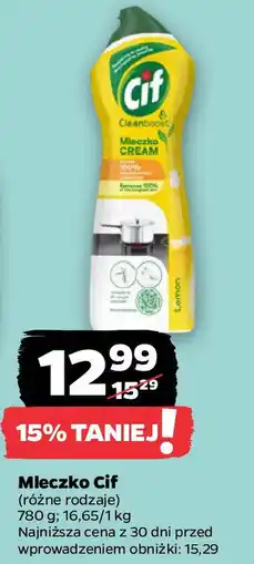 Netto Mleczko Cif oferta