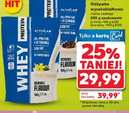 Kaufland Activlab Odżywka wysokobiałkowa oferta