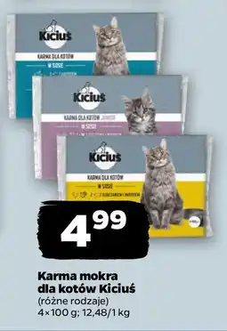Netto Karma mokra dla kotów Kiciuś oferta
