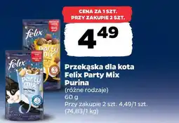 Netto Przekąska dla kota Felix Party Mix Purina oferta