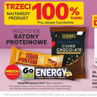 Kaufland Batony proteinowe oferta