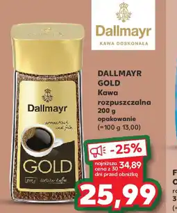 Kaufland Kawa rozpuszczalna Dallmayr Gold oferta